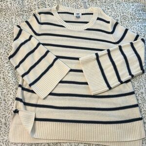 Navy/Ivory Striped Tunic Sweaterfrom Old Navy, XL